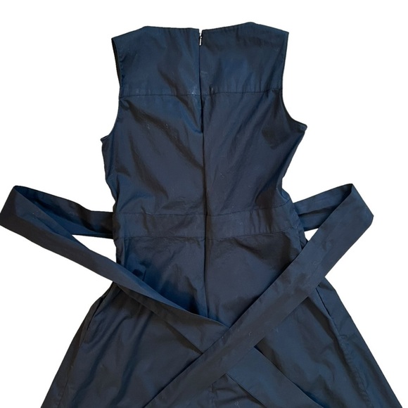 Brooks Brothers Black cinched waist dress 4 petite 🖤 old money, structured - Picture 9 of 11